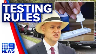 Queensland ditches PCR tests for travellers, 1589 COVID-19 cases recorded | 9 News Australia