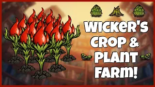 The Industrial Crop & Plant Farm Ft. Wickerbottom's Rework & Wormwood - Don't Starve Together Guide