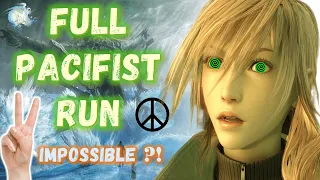Can You Beat Final Fantasy XIII without DEALING DAMAGE?! ☮️ FF13 Pacifist