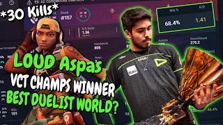 LOUD Aspas WON VCT CHAMPIONS 2022 and DESTROYED EU Ranked at THE SAME TIME!! *Best Duelist?*