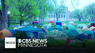 Finals begin at University of Minnesota as Pro-Palestinian encampment remains