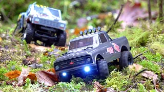 MOE & DAD COMP 4x4's on TRAiL! #PROUDPARENTiNG Axial SCX24 MiNi TRUCKS