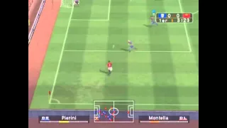 Pro Evolution Soccer 3 (PS2) - Intro + Gameplay (Parma vs AS Roma)