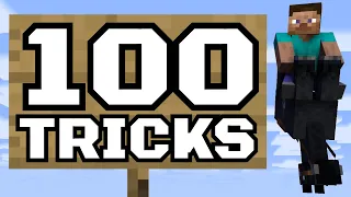 100 Minecraft Tips and Tricks YOU Should Know in 1.20