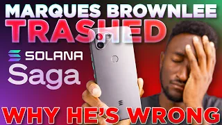 Marques Brownlee WRONG on Solana Saga 🔥 Best Phone Value For Web3