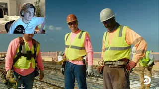 xQc reacts to Mike Rowe Discovers the Hardest Job in Construction | Dirty Jobs