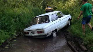 Заз 968м непроходимый брод  OffroadSPb