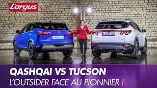 Nissan Qashqai 3 VS Hyundai Tucson : l'outsider face au pionnier !