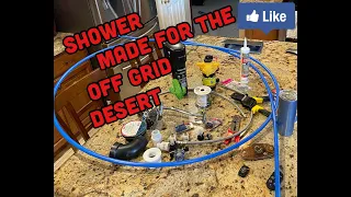 Building Desert Off Grid Shower Part 1