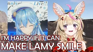 Polka is Glad her Wotagei Made Lamy Smile 【HOLOLIVE】【ENG SUB】