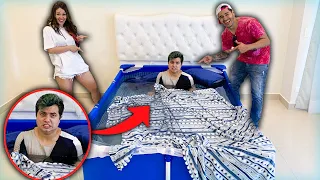 Trollamos o Wiizinho com uma CAMA de PISCINA! ( Teens Fun / Maloucos )