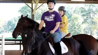 2010-11 Klare and Bailey horseback riding