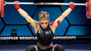 Mihaela's Record Snatch Attempt | Europeans 2024