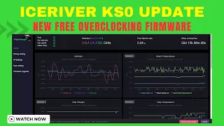 Kaspa Solo Mining Update and New Free Iceriver Firmware