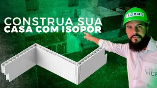 Casa feita com isopor? sim! É realidade aqui no Brasil