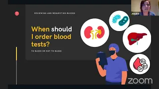 Reviewing & Requesting Bloods