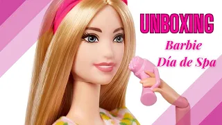 UNBOXING and review of Barbie doll I can be - spa day - Wellness-Barbiestoryland