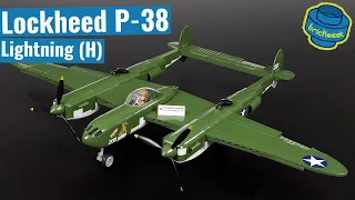 Fork-Tailed Devil (Gabelschwanz-Teufel) Lockheed P-38® (H) Lightning® - COBI 5726 (Speed Build)