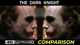 The Dark Knight (2008) 4K UHD vs Blu ray Comparison