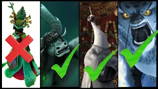 Why The Chameleon SUCKS | Reviewing All *KUNG FU PANDA* Villains