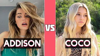 Addison Rae VS Coco Quinn TikTok Dance Battle