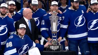 Prince of Wales Trophy Presentation | Emily Kaplan Interview with Steven Stamkos