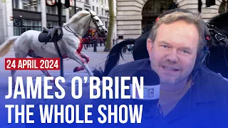 Horses bolt through London | James O'Brien - The Whole Show