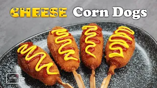 Mozzarella Cheese Corn Dog Recipe | Korean Street Food Snack