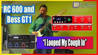 How To Recover From a Mistake During A Live Loop Improv Song With The RC600 and Boss GT1