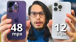 iPhone 13 Pro vs iPhone 14 Pro - Review en Español Cámara de Noche