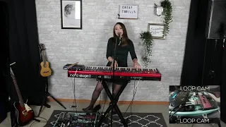 cheap thrills sia live looping cover