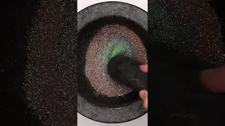 Satisfying Glitter Face Mask ASMR