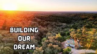 Creating our own Paradise at Off Grid Community in Portugal Part 2 (Trailer)