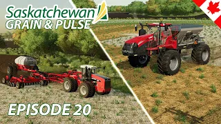 Seeding winter wheat and spreading lime - Saskatchewan Grain & Pulse - Episode 20 - FS22