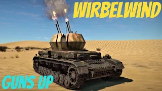 4K UHD-War Thunder Tanks-Wirbelwind-Guns Up-Gameplay, Tips, and Brief History
