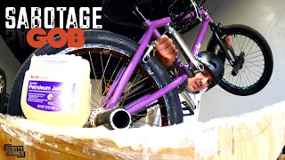 Petroleum Jelly On A Ramp? | Cory Berglar vs. Matty Cranmer Sabotage Game Of Bike!