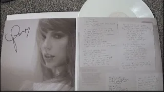 SIGNED Taylor Swift The Tortured Poets Department Vinyl Unboxing