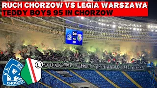 TEDDY BOYS 95 Away In Chorzów | Ruch Chorzów vs Legia Warszawa 0-1 | 09-02-2024