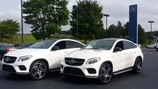 2017 GLE43 AMG Coupe - Differences From GLE450 Coupe