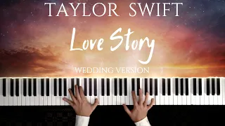 Taylor Swift - LOVE STORY (Wedding Version) with Canon in D | Piano Cover by Paul Hankinson