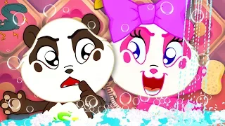 Bath Song for Kids | Panda Bo Nursery Rhymes & Kids Songs