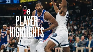 Embiid Tallies 30pt Double-Double against Grizzlies