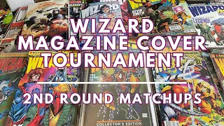 Wizard Magazine Cover Tournament | 2nd Round Matchups | Comic Book March Madness | MN Comic Geek