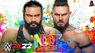 SANGA vs XYON QUINN WWE 2K22