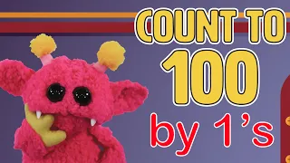 Count to 100! Counting by 1's with Hubble the Alien! | Nimalz Kidz! Songs and Fun! 100 School Days!