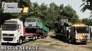 Rescuing old TATRA and delivering new John Deere | Rescue Service | Farming Simulator 19 | Episode 3