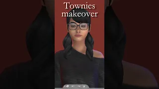 Townies makeover || The Sims 4 #sims4 #thesims4 #sims4cc #sims #thesims