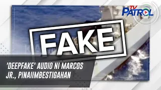 'Deepfake' audio ni Marcos Jr., pinaiimbestigahan