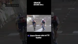 "Why not? She is Grace Brown after all!" 🇦🇺🚴