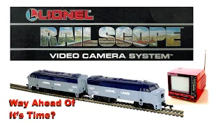 Locomotive Mounted Video Camera From 1988!  Let's See If It Works!